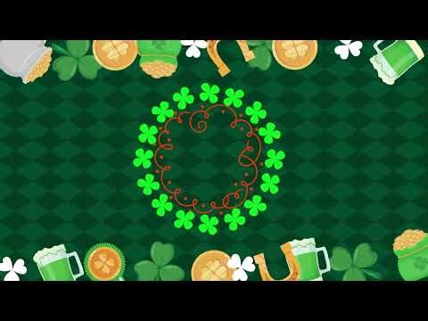 Lucky Day 🍀 St. Patrick’s Festive Background Loop