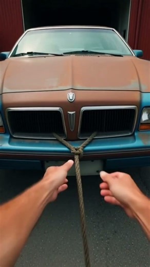 Abandoned Rusty Car Transformation #carrestoration #before&after #shorts