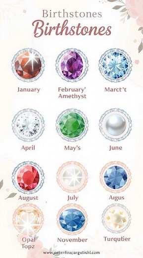 Birthstones by Month 💎 | Discover Your Special Gemstone for Every Month ✨