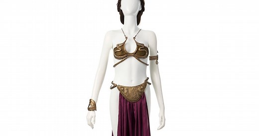 Princess Leia bikini costume from set of ‘Star Wars’ movie sells at auction for $175K