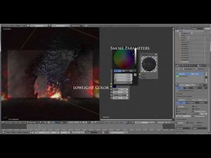 blender Game Engine Fire and Smoke