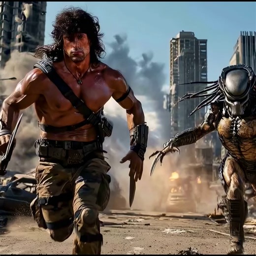 UmanoterapIA on Instagram: "RAMBO vs PREDATOR Apocalypse War – Concept Trailer - Sylvester Stallone 👉 youtube.com/@Umanoterapia Rambo faces the ultimate Predator in a devastated future where humanity is on the edge of extinction — the last war of mankind begins. Rambo affronta il Predator definitivo in un futuro distrutto, dove l’umanità è sull’orlo dell’estinzione — inizia l’ultima guerra dell’uomo. 🎬 Concept trailer created for artistic and entertainment purposes through AI tools for visual 