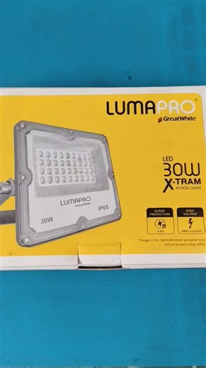 30w Led flood light unboxing