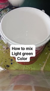 81K views · 1.1K reactions | Light green color gloss latex paint #lightgreencolor #glosswhite #glossthalogreen #glosshansayellow #mixingcolor #fbreelsvideo | Roger Ursal Verano | Facebook