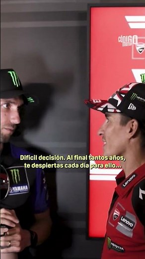 🗣️ The conversation between Marc Márquez and Álex Rins after learning of the Yamaha rider's retir...