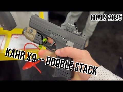 Kahr X9 Pistol: GOALs Summit 2025 (Kahr's new double stack)