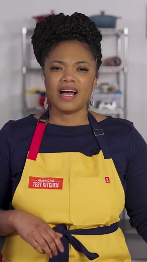 A DIY cutting board stabilizer: ATK Reviews editor Sawyer Phillips shows you how. #diy #howto #kitchenhacks #kitchenhack #kitchentool