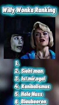 Willy Wonka Ranking Clip/Beste Szenen #edit #ranking #willywonka #mindset #clips