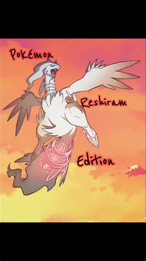 Reshiram; a legendary dual-type, Dragon/Fire Pokémon. It is part of the Tao trio. 🐾💕 #pokemon #pokemongames #Gaming #fyp #pokemoncontent #pokemonedit #pokemonanime #havingfun #pokemonfanart #fanart #legendarypokemon #Reshiram