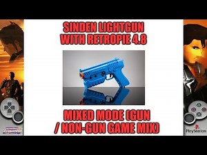Sinden Lightgun with RetroPie 4.8 - Mixed Mode (Gun and Non-Gun game mix) - June 2022