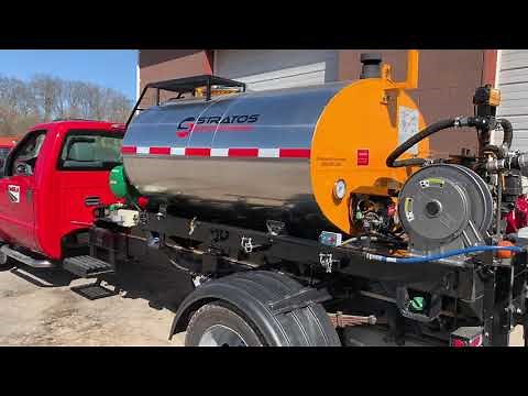 STRATOS asphalt distributor trucks: 400, 600, 1000, 1500 NON-CDL, 2000 gallon 518-218-7676