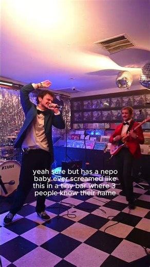 NEPO BABIES ARE LAME #nepobaby #nepotism #indierockband #livemusic #concert