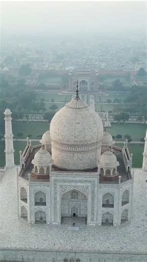 The Taj Mahal from above: A modern wonder revealed
