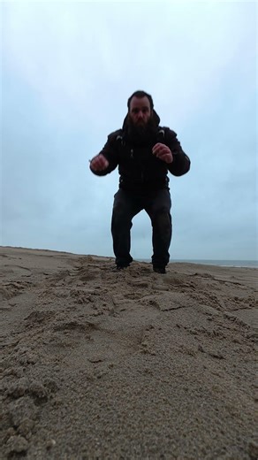 Vertical jump, 2 leg broad jump, push up stance chest touches and push ups