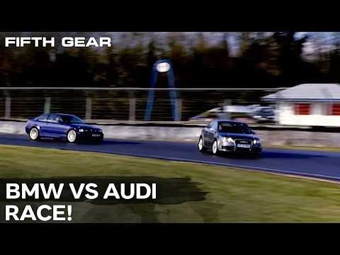 Audi RS4 vs BMW M3 | Fifth Gear