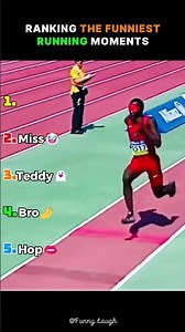 Ranking Funniest Running Moments