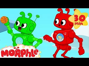 Morphle vs Orphle Basketball! + More Mila and Morphle Cartoons | Morphle vs Orphle - Kids Videos