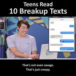WOW! These breakup texts are tough to read! | REACT