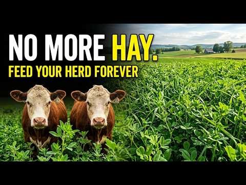 Forget Traditional Hay – This Perennial Feeds Your Herd Year-Round with Zero Replanting