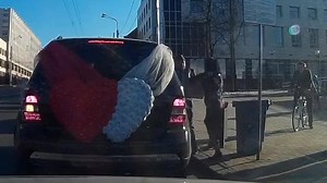 1.2M views · 3.3K reactions | Dash Cam captures BRIDE & GROOM fighting... ViralHog | Jay Towers | Facebook