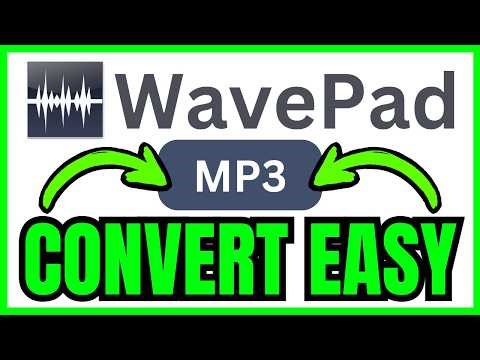 How To CONVERT WavePad File To MP3 (QUICK & EASY) 2026