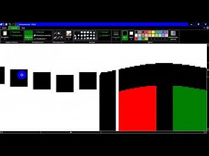 Windows 3.0 3.1 logo MS Paint