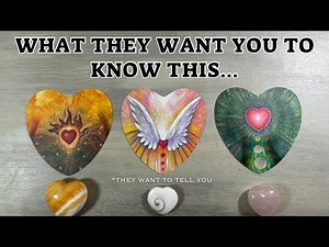 ❤️‍🔥 🗣️ They WANT to Tell You This! Pick A Card * Detailed Love Tarot Reading TIMELESS
