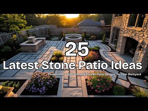 Top 10 Stone Patio Ideas for 2025 | Paverstone, Flagstone & Garden Design Trends!
