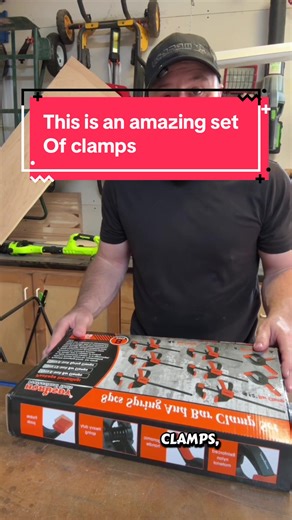 I’ve used cheap clamps, I’ve used expensive clamps—and these honestly exceeded my standards. Solid pressure, no flex, no junky feel. The moment you put them to work, you can tell the quality is there. This 8-piece clamp set performs like the higher-end stuff but without the ridiculous price tag. I’m genuinely impressed, and they’ve earned a spot in my shop. #WorkshopTools #DIYTools #WoodworkingShop #ToolDeals #ShopMustHaves