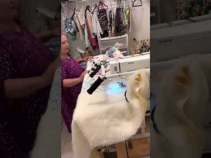 How Easy it is to manage, shift and baste a Queen size quilt on the Cutie Frame