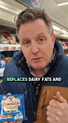 🧀 Most people think this is cheese. But when you check the label… 👀