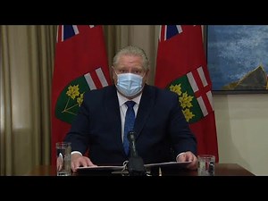 Ontario Premier Doug Ford comments on AstraZeneca vaccine approval and rollout – February 26, 2021