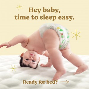 Sleep tight, baby!​ Enjoy overnight absorbency of up to 12h when you wear Huggies® AirSoft Diapers — letting you dream care-free. Click to get yours today! | Huggies Singapore