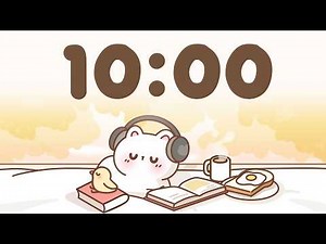 10 minute Timer 🎵 | Focus study timer for classroom