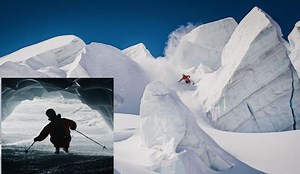 Watch Breathtaking Alpine Ski Run Through Forest, Ice Cave, and Rooftops By Extreme Free-Skier