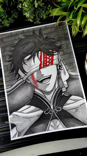 Qin Shi Huang Drawing Sketch 🔥❤️‍🩹 Anime Drawing Record Of Regnarok #shorts #qinshihuang #anime #art