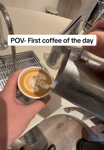 POV: Enjoying My First Coffee of the Day