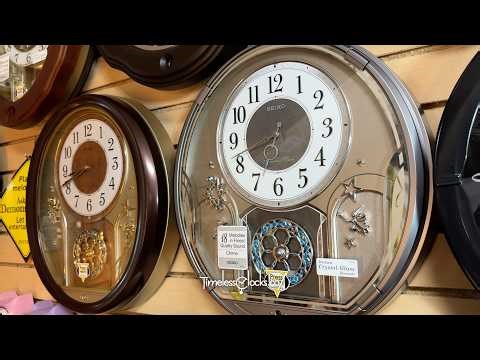 Classical Melodies on SEIKO "Shooting Stars" Melodies in Motion Clocks (QXM375SRH & QXM357BRH)