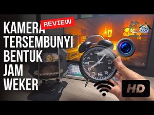🔥ALarm Clock Has a Camera!🔥//COMPLETE REVIEW AND TUTORIAL//🔥Alarm Clock-Shaped Camera🔥