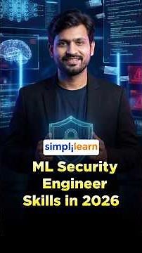 🔥Machine Learning Security Engineer Skills 2026 | AI Security Roadmap 2026 | #Shorts | #Simplilearn