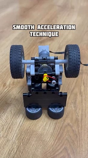 Smooth Acceleration Technique #lego #technic #legotechnic #mechanical #diy #mechanism #mechanicalengineering #engineering #satisfying #diyprojects #mechanisms #differential #carmechanics | Bricks Master Builders