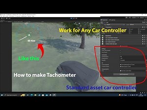 how to make Speedometer in unity ( simple tachometer)