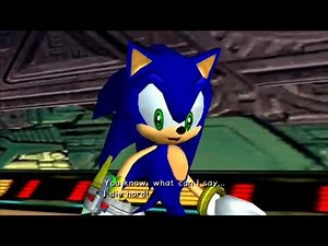 Sonic Adventure 2 Battle - Sonic vs Shadow (Cutscene - Audio Fixed)
