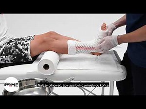 Instrukcja zakładania gipsu stopowo-goleniowego HM Cast