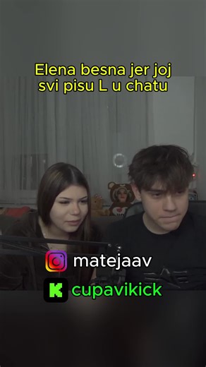 Elena besna jer joj pisu L u chatu #cupavi