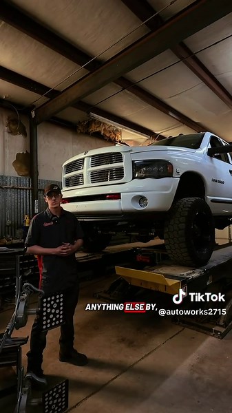 Josh got to work on this 3rd gen Dodge Ram Cummins and dialed in the alignment the right way 💪🔥 Customer is budgeting this build, so he brought in his own suspension parts and we handled the rest to help get everything sitting and driving right 👌🛠️ From suspension work to alignments, we’re here to help get your truck back on point and rolling straight down the road 😎🚛 If your truck needs suspension work, steering parts, or a precision alignment, come see us at AutoWorks Gallup! 📍 2715 W H