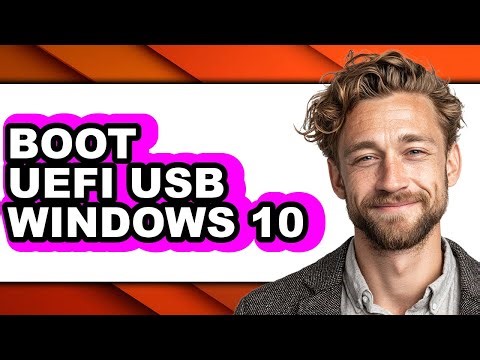 How to Boot Uefi Usb Windows 10 (updated)