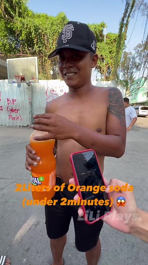 Ez 500 daw! 2 Liters Orange Soda in 2minutes. 😱 | LILI