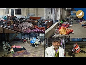 Homeless people in Hyderabad struggle to survive in winter
