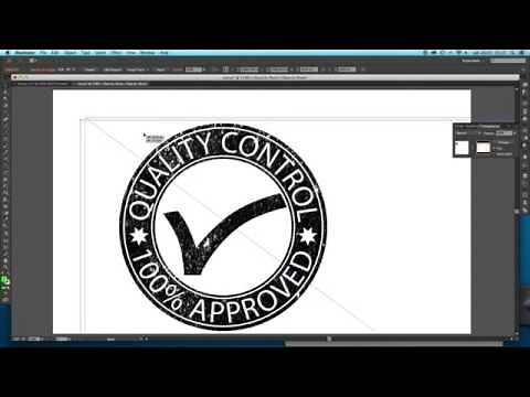 Adobe Illustrator tutorial: How to make a stamp